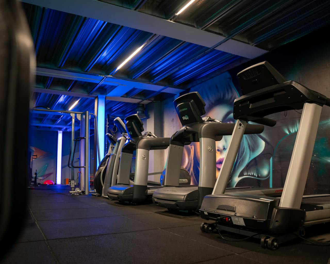 dark gym