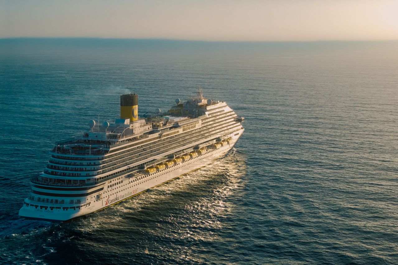 cruise ship open ocean